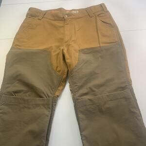 Carhartt Carpenter Pants Relaxed Fit Outwork Outhunt Mens 36x30 Brown
